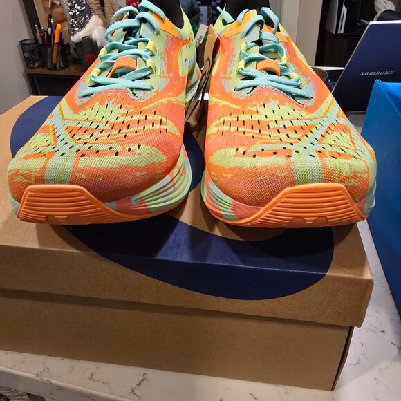 Asics Noosa Tri 15 Lime Burst Illuminate Running Shoe 1011B609-301 Mens 10.5 NEW - Picture 5 of 13